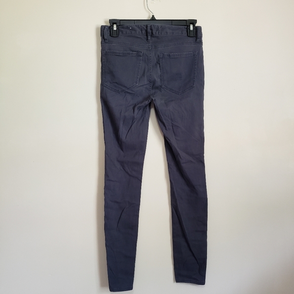 Loft Legging Jean Mid Rise Gray 24 - Picture 2 of 9